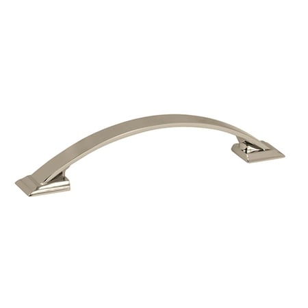 Hd Amerock Pull 128 mm. Center- Polished Nickel A29363 PN
